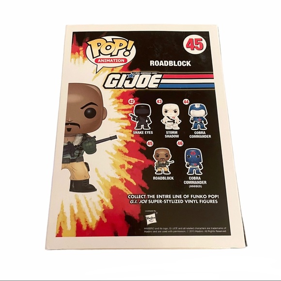 Funko POP TV: G.I. Joe - Roadblock Action Figure - Picture 2 of 7